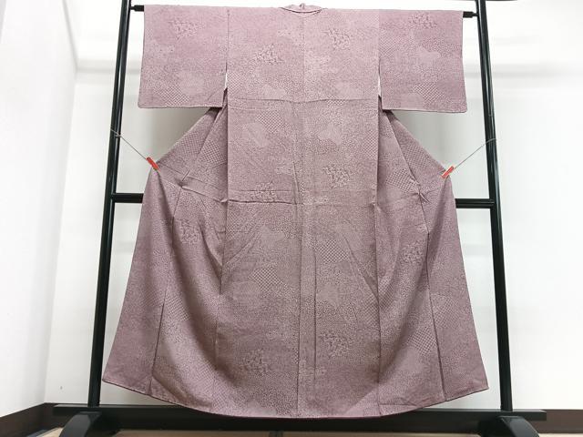 平和屋着物■江戸小紋　木村正夫　寄せ小紋柄　正絹　逸品　CABJ8163xe