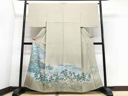 平和屋着物■豪華色留袖　作家物　風景文　暈し染め　正絹　逸品　CABJ8176xe