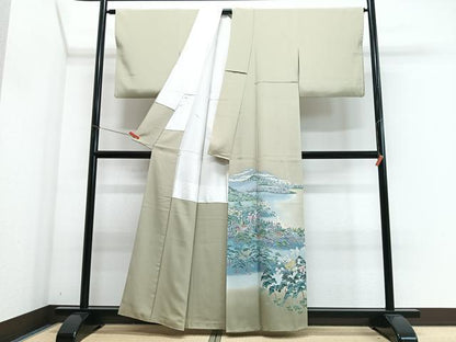 平和屋着物■豪華色留袖　作家物　風景文　暈し染め　正絹　逸品　CABJ8176xe