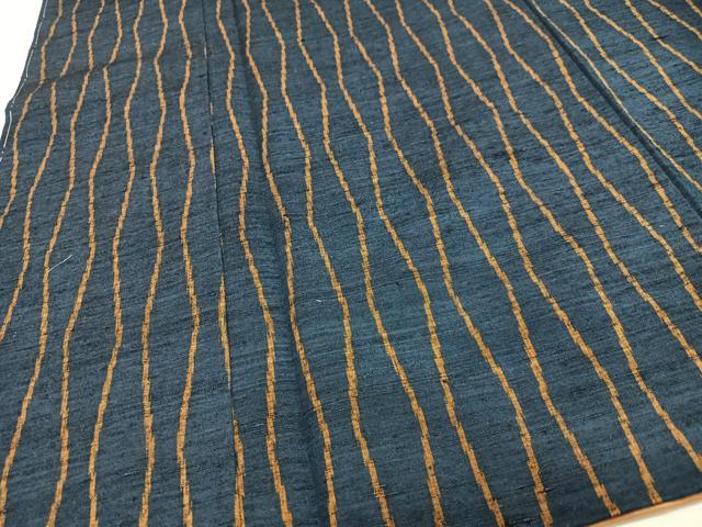 平和屋着物■上質な紬　立涌文　正絹　逸品　CABJ8184xe