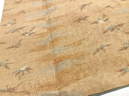 平和屋着物■上質な紬　飛鳥文　正絹　逸品　CABJ8192xe