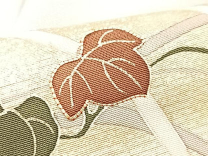 平和屋着物■豪華色留袖　駒刺繍　地紙花文　金彩　正絹　逸品　CABJ8200xe