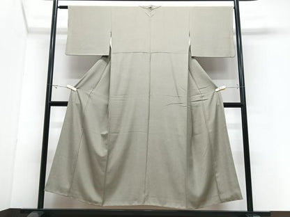 平和屋着物■江戸小紋　作家物　風景松文　暈し染め　正絹　逸品　CABJ8202xe