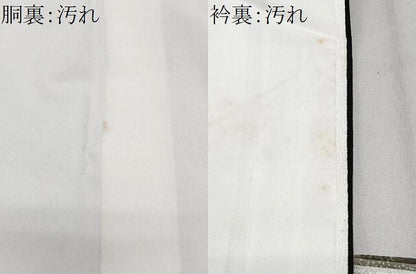 平和屋着物■豪華黒留袖　作家物　刺繍　花鳥文　暈し染め　金銀彩　正絹　逸品　CABJ8219xe