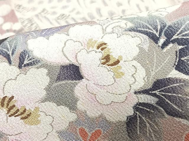 平和屋着物■豪華黒留袖　作家物　刺繍　花鳥文　暈し染め　金銀彩　正絹　逸品　CABJ8219xe