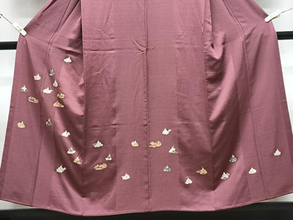 平和屋着物■訪問着　十二単　人物文　鈴乃屋扱い　正絹　逸品　CABJ8223xe