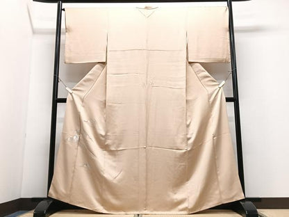 平和屋着物■色留訪問着　遠山文　金彩　正絹　逸品　CABJ8230xe