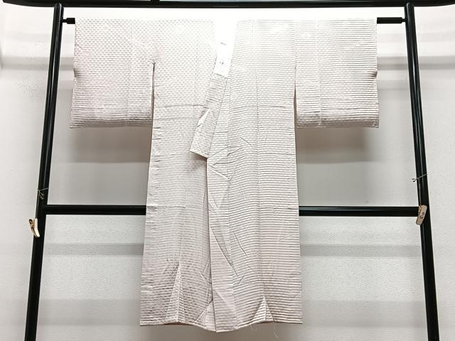 平和屋着物■長襦袢　無双仕立て　鈴鱗地紋　正絹　逸品　CABJ8232xe