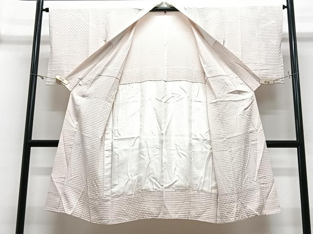 平和屋着物■長襦袢　無双仕立て　鈴鱗地紋　正絹　逸品　CABJ8232xe