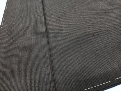 平和屋着物■男性　紬　縞　正絹　逸品　未使用　CABJ8240xe