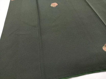 平和屋着物■上質な小紋　舞花文　正絹　逸品　CABJ8266xe