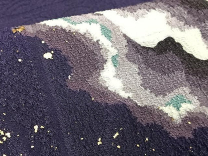 平和屋着物■訪問着　流水文　金彩　正絹　逸品　CABJ8267xe