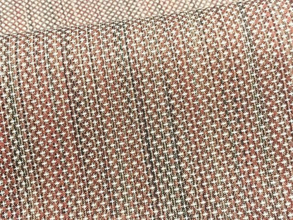 平和屋着物■上質なお召　絣文様　正絹　逸品　CABJ8273xe
