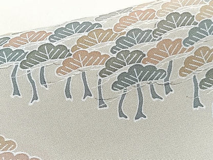 平和屋着物■訪問着　松樹林文　暈し染め　正絹　逸品　未使用　CABJ8281xe