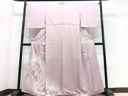 平和屋着物■色留訪問着　樹林文　暈し染め　正絹　逸品　CABJ8307xe