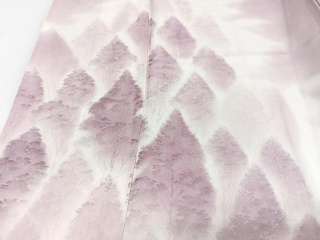 平和屋着物■色留訪問着　樹林文　暈し染め　正絹　逸品　CABJ8307xe