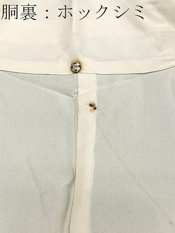 平和屋着物■上質な紬　舞葉文　葡萄　正絹　逸品　CABJ8317xe
