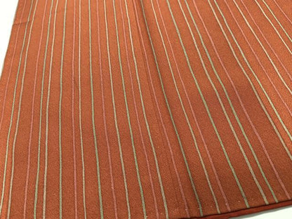 平和屋着物■上質な小紋　縞　正絹　逸品　CABJ8321xe