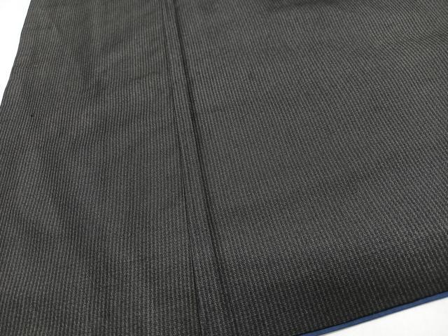 平和屋着物■男性　紬　縞　正絹　逸品　CABJ8332xe