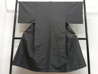 平和屋着物■男性　紬　縞　正絹　逸品　CABJ8337xe