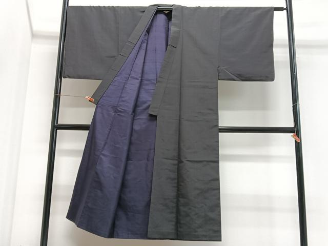平和屋着物■男性　紬　縞　正絹　逸品　CABJ8337xe