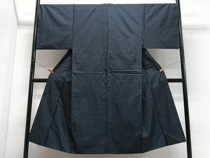 平和屋着物■男性　本場大島紬　80亀甲　総詰め　正絹　逸品　CABJ8338xe