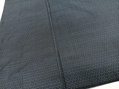 平和屋着物■男性　本場大島紬　80亀甲　総詰め　正絹　逸品　CABJ8338xe