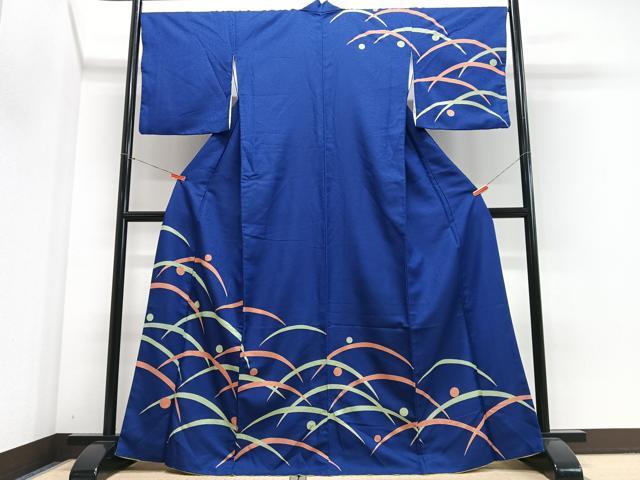 平和屋着物■訪問着　露芝文　金彩　洗える着物　CABJ8348xe