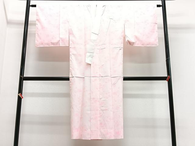 平和屋着物■長襦袢　枝花文　無双仕立て　洗える着物　CABJ8349xe