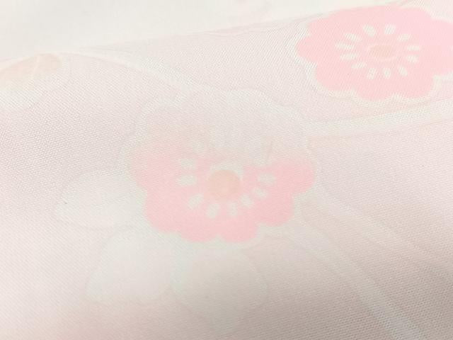 平和屋着物■長襦袢　枝花文　無双仕立て　洗える着物　CABJ8349xe