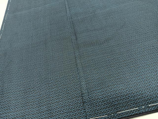 平和屋着物■男性　本場大島紬　100亀甲　総詰め　正絹　逸品　未使用　CABJ8364xe
