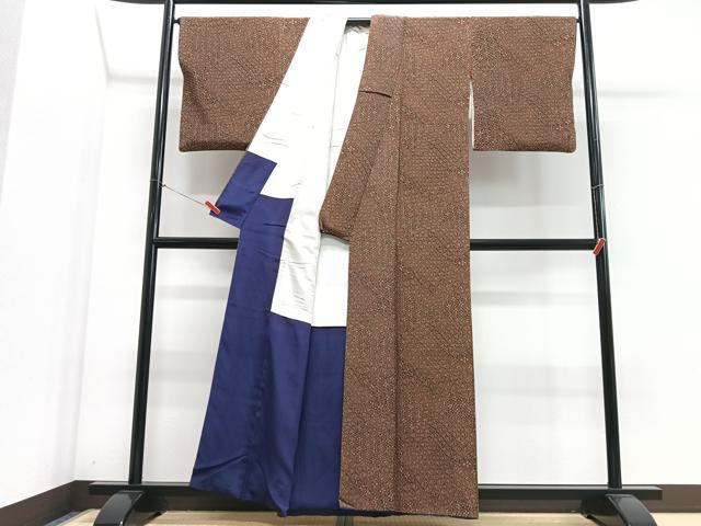 平和屋着物■上質な小紋　花尽くし　正絹　逸品　CABJ8366xe