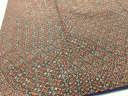 平和屋着物■上質な小紋　花尽くし　正絹　逸品　CABJ8366xe