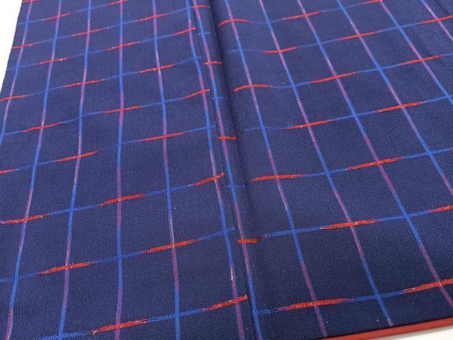 平和屋着物■上質な小紋　十字文様　正絹　逸品　CABJ8380xe