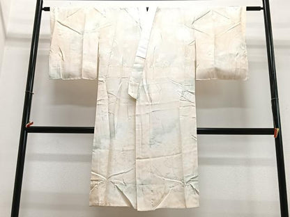 平和屋着物■長襦袢　無双仕立て　毬地紋　暈し染め　正絹　逸品　未使用　CABJ8395xe