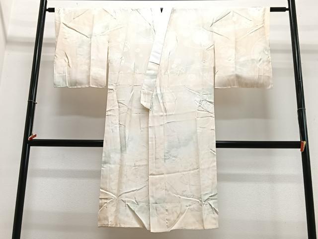 平和屋着物■長襦袢　無双仕立て　毬地紋　暈し染め　正絹　逸品　未使用　CABJ8395xe