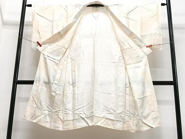 平和屋着物■長襦袢　無双仕立て　毬地紋　暈し染め　正絹　逸品　未使用　CABJ8395xe