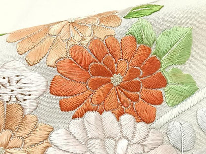 平和屋着物■訪問着　7マルキ　幾何学文　正絹　逸品　CABJ8397xe