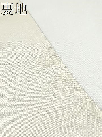 平和屋着物●全通柄袋帯　舞桜文　金糸　正絹　逸品　CABJ8424hy