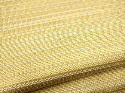 平和屋着物●両面　六通柄袋帯　霞文　金糸　正絹　逸品　CABJ8442hy