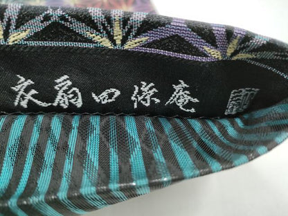 平和屋着物▽両面　全通柄袋帯　スリーシーズン　春夏秋　作家物　四季織々　衣扇四條庵　正絹　逸品　CABJ8461hy