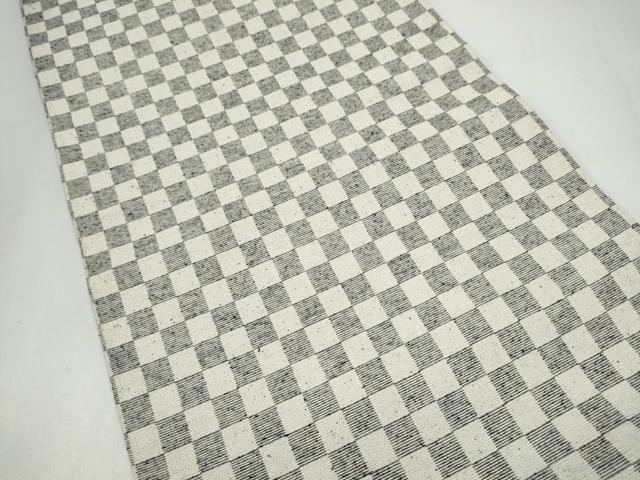 平和屋着物●両面　六通柄袋帯　よろけ縞　やまと誂製　正絹　逸品　CABJ8468hy