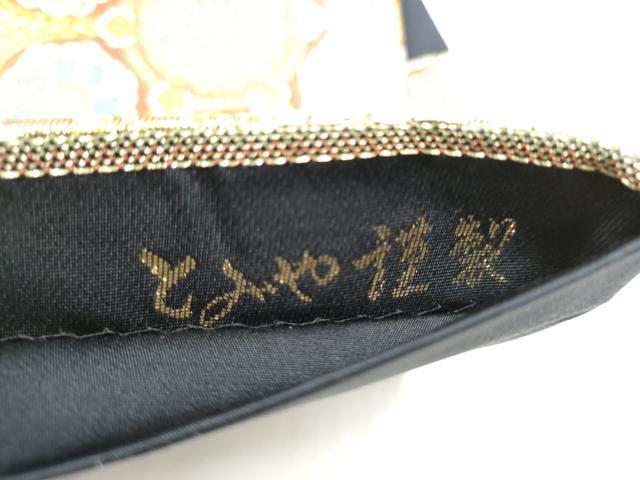 平和屋着物●西陣　とみや織物謹製　とみや帯　六通柄袋帯　唐織　切嵌鳳凰花文　金銀糸　正絹　逸品　未使用　CABJ8481hy