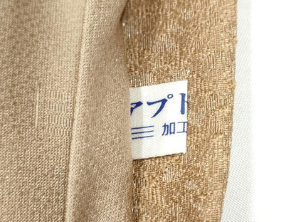 平和屋着物●太鼓柄袋帯　源氏香　銀通し地　正絹　逸品　CABJ8489hy