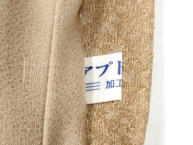 平和屋着物●太鼓柄袋帯　源氏香　銀通し地　正絹　逸品　CABJ8489hy
