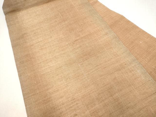 平和屋着物●九寸名古屋帯　紬地　霞文　正絹　逸品　CABJ8521hy