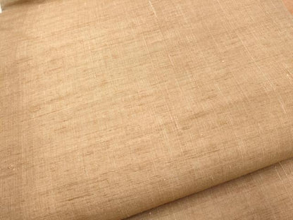 平和屋着物●九寸名古屋帯　紬地　霞文　正絹　逸品　CABJ8521hy