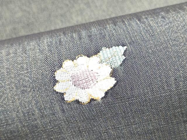 平和屋着物●太鼓柄袋帯　流水花文　金糸　正絹　逸品　CABJ8569hy