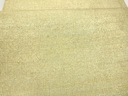 平和屋着物●桝屋高尾　ねん金綴錦　全通柄袋帯　段霞文　金糸　正絹　逸品　CABJ8585hy