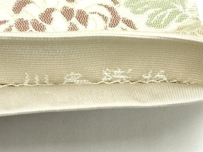 平和屋着物●西陣　川島織物　六通柄袋帯　乱菊　金糸　正絹　逸品　CABJ8590hy